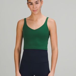 Lululemon-NWT Align Tank Size 10 Everglade green